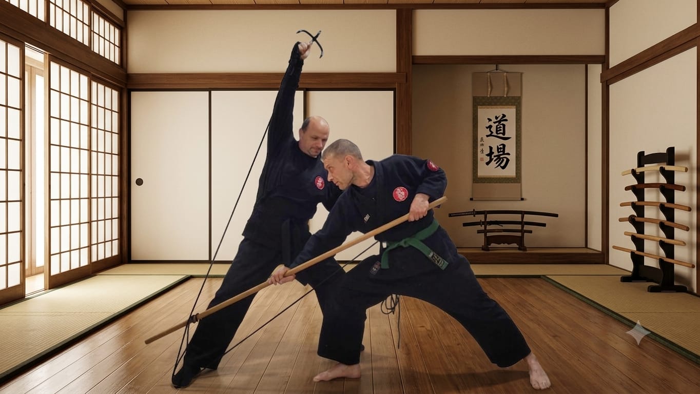 Antrenament Bujinkan Ninjutsu Bacau, tehnici taijutsu