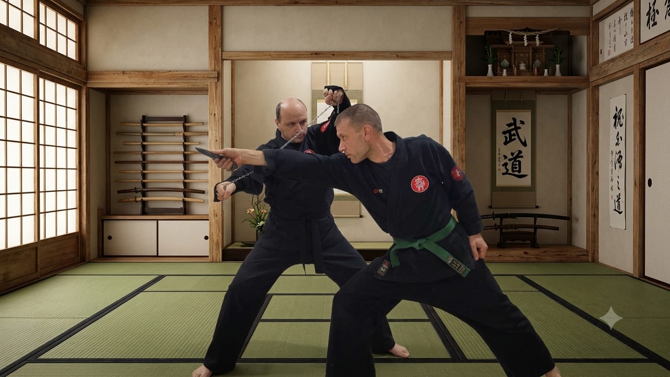 Antrenament ninjutsu copii si adulti Bacau